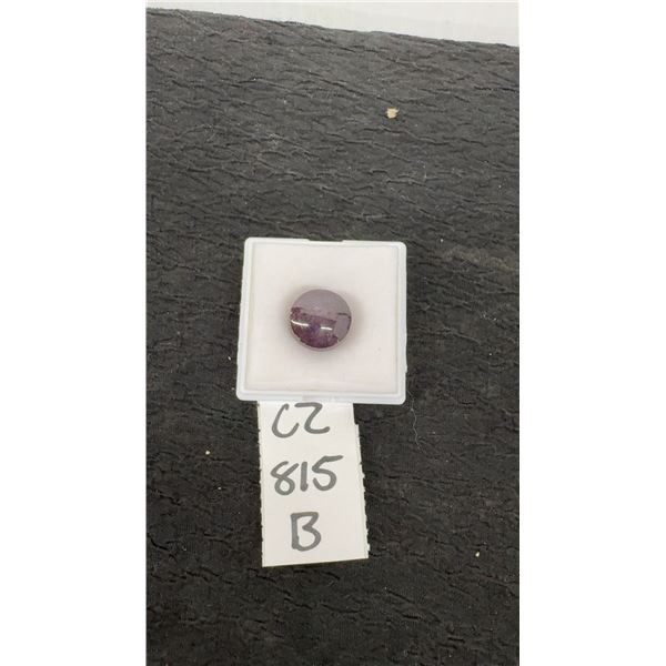 Natural Star Ruby Untreated Round Cabochon, 28.3 Carat, 14.3 x 14.3 mm