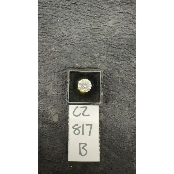 4.0 Carat Moissanite Lab Diamond, Round Brilliant Cut, GH-VVS1, GRA Report