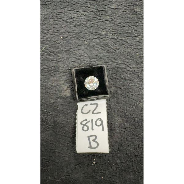 5.0 Carat Moissanite Lab Diamond, Round Brilliant Cut, GH-VVS1, GRA Report