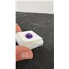 Image 3 : 10.5 Carat Natural Royal Amethyst Untreated Oval Cut Gemstone, 12.5 x 14.5 Millimeters