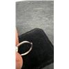 Image 5 : 1.0 Carat Oval Cut Swiss Blue Topaz Ring in 925 Sterling Silver with White Gold Overlay Resizeable