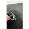 Image 4 : Platinum Plated 2.2 Total Carat Weight Simulated Diamond Heart Necklace, 16" - 18"