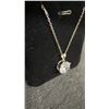 Image 3 : 5.0 Carat Simulated Diamond Solitaire Necklace in 925 Sterling Silver with White Gold Overlay