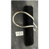 Image 1 : Platinum Plated 8.0mm Serpentine Necklace, 20" Long