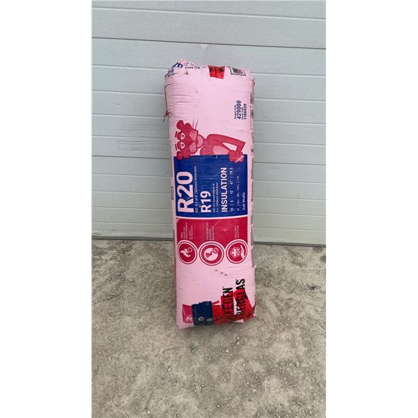 Owens Corning R20 Fiberglass Insulation, 6 x 15 x 47", 16 Pieces, 78.3 Square Feet