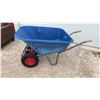 Image 1 : Poly Wheelbarrow w/Inflatable Rubber Tires