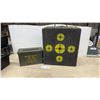 Image 1 : Cabelas Archery Target and 50cal Ammo Box