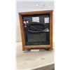 Image 4 : Portable Furnace by Arbaco ACW0037 Infrared Electric Heater 1500 Watts with Wood-Grain Cabinet
