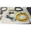Image 2 : Assorted Extension Cords, Power Strips, Lumena LED Bulbs, Blue Lamps, and More