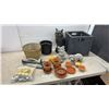 Image 1 : Melnor Oscillating Sprinkler, Wooden Bushel Basket, Terra Cotta Pots, Garden Owl & More