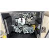 Image 2 : Assorted Electrical Supplies, Junction Boxes, Outlets, Switches, Light Bulbs, Trailer Plug and More