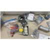 Image 3 : Assorted Electrical Supplies, Junction Boxes, Outlets, Switches, Light Bulbs, Trailer Plug and More