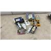 Image 6 : Assorted Electrical Supplies, Junction Boxes, Outlets, Switches, Light Bulbs, Trailer Plug and More