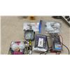 Image 9 : Assorted Electrical Supplies, Junction Boxes, Outlets, Switches, Light Bulbs, Trailer Plug and More