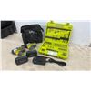 Image 1 : Radley 20v Drill, Impact, 2 Batteries, Charger and Ryobi Drill Bit Set