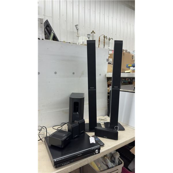 Panasonic SA-PT950 5.1-Channel DVD Home Theater Sound System with Speakers and More