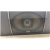 Image 2 : Alpine Dual Speaker Enclosure with Full-Range Coaxial Speakers and Metal Grilles 8 1/4 x 33 x 6