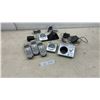 Image 1 : Panasonic DECT 6.0 Cordless Phone System with Answering Machine, Three Handsets, and Cradles