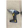 Image 2 : Mastercraft 18-Volt Cordless Impact Wrench Kit with Two Batteries, Charger, and Bag