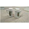 Image 10 : Blue Speckled Enamel Water Bath Canner with Rack, Glass Bottles, Kitchen Utensils, and More