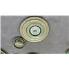 Image 9 : Johnson Bros. Pareek Floral Dinnerware Set with Green Band and Gold Filigree, England, 45 Pieces