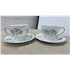 Image 10 : Snowhite Johnson Bros Dinnerware Set, Made in England, 54 Pieces