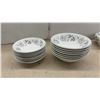 Image 3 : Snowhite Johnson Bros Dinnerware Set, Made in England, 54 Pieces