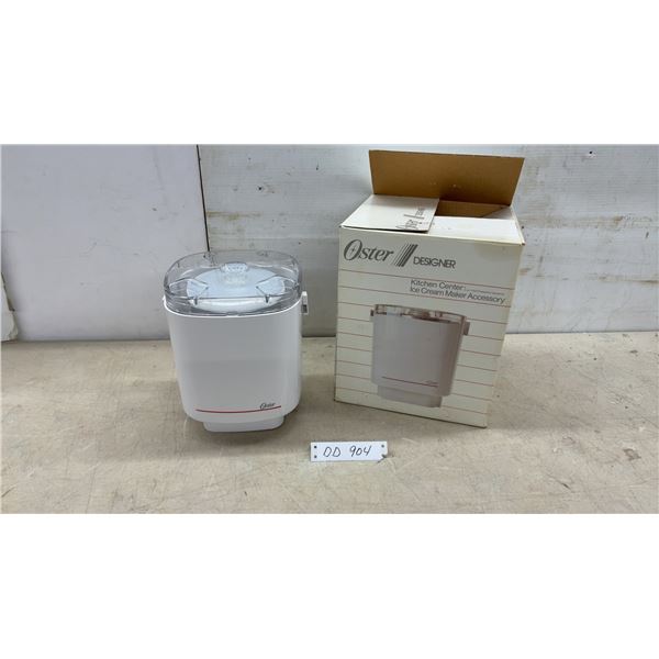 Oster Designer Kitchen Center Ice Cream Maker Accessory Model 218161