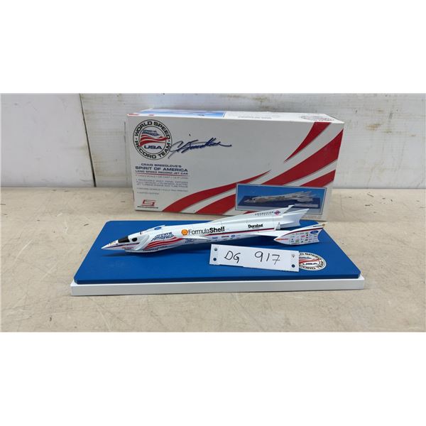 Scaleworks Craig Breedlove Spirit of America Land Speed Record Jet Car 1/43 Scale Die-Cast Model