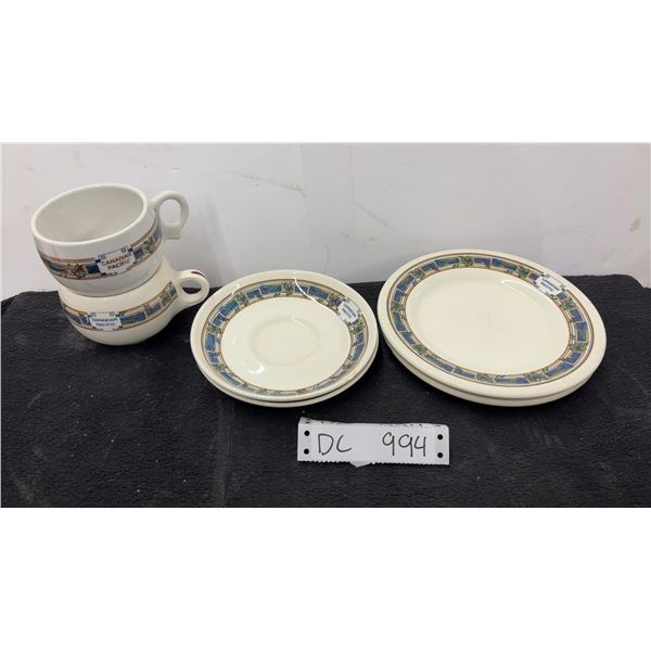 Canadian Pacific Railway Dishes - Lot of 6