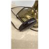 Image 3 : Aladdin Model 11 Brass and Nickel Gas Lamp, Electrified, 1922-1928