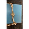 Image 5 : Vintage Double-Strand Graduated Real Pearl Necklace with Gold-Tone Clasp & Owl Basket Trinket with