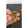 Image 9 : Vintage Double-Strand Graduated Real Pearl Necklace with Gold-Tone Clasp & Owl Basket Trinket with