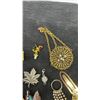 Image 2 : Assorted Costume Jewelry Pendants, Earrings, Charms, Brooch, and More