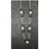 Image 9 : Gold-Tone Chain Link Necklaces, Rhinestone Bracelets, Mother-Of-Pearl Earrings, and More