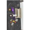 Image 1 : Jewels of Elegance Aurora Borealis Box with Assorted Pins, Keychains, and More