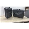Image 1 : Two Black Rolling Suitcases