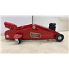 Image 5 : Red Hydraulic Floor Jack with Pair of 3-Ton Yellow Jack Stands