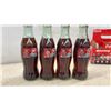 Image 4 : Pepsi 2-Liter Cardboard Double Sided Bottle Sign 25" High and 4 Coca-Cola NASCAR Racing Family