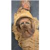 Image 6 : Set of Three Carved Wooden Face Sculptures on Natural Driftwood, Largest 12"