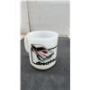 Image 3 : Direct Connection Chrysler Corporation Milk Glass Coffee Mugs, Set of Six