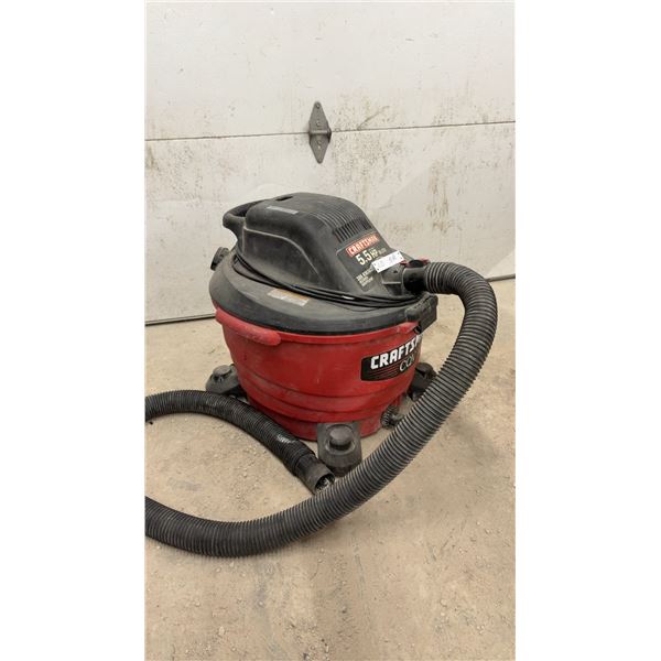 Craftsman CQV 5.5 Peak Horsepower 60-Litre Wet/Dry Shop Vacuum with Hose