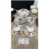 Image 4 : Teacups with Saucers and Ansley, Roslyn, Royal Albert and More