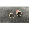 Image 5 : 4 Sterling Women's Rings Sizes 6-10