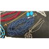 Image 2 : Costume Jewelry Necklaces and a Pair of Earrings