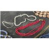Image 7 : Costume Jewelry Necklaces and a Pair of Earrings