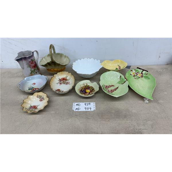 Collection of China and Decorative Porcelain, Some Nippon and Old Foley