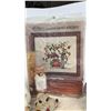 Image 6 : Federal Glass Company Rosecrest Eight-Piece Oven Glass Set, Linens and Gravy Warmer