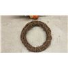 Image 3 : 4. Fall Artificial Maple Leaf Wreaths with Grapevine Wreath Bases, Largest 18" Diameter