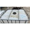 Image 4 : 275-Gallon IBC Tote with Metal Cage Frame and Pallet Base